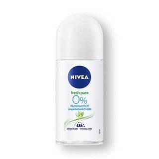 Nivea roll-on Fresh pure 0%Al 50ml women | Kosmetické a dentální výrobky - Dámská kosmetika - Deodoranty - Tuhé deo, roll-on